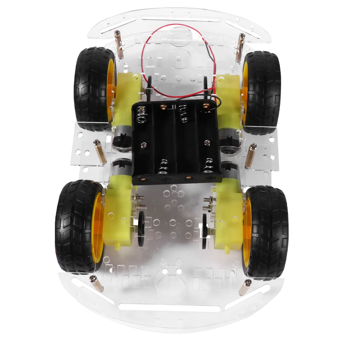 

Chassis Kit Car Robot Diy Auto Self Kids Assembly Rc Motor Wheel Encoder Remote Toys Modification Physics Motors Experiment