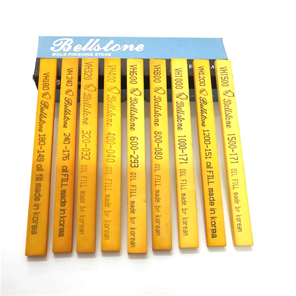 

5pcs/10pcs Bellstone Sharpener 3x13x150mm Oil Stone Mold Polishing Hign Grade Polishing Stone