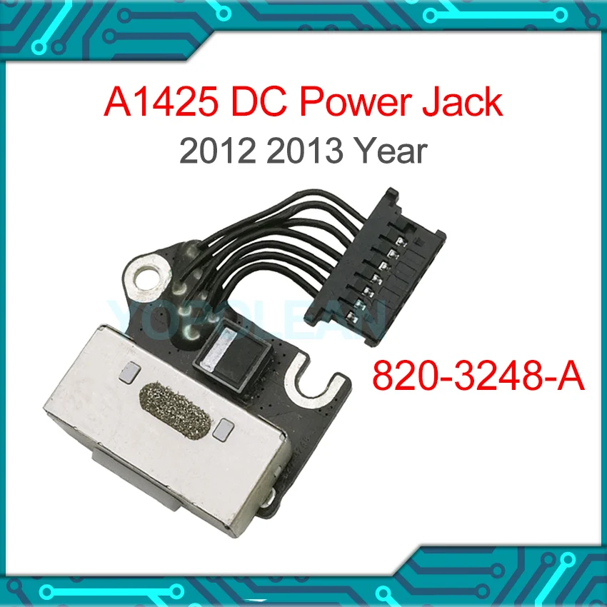 

Оригинальный зарядный порт DC разъем питания плата 820-3248-A для Macbook Pro Retina 13 "A1425 поздний 2012 ранний 2013