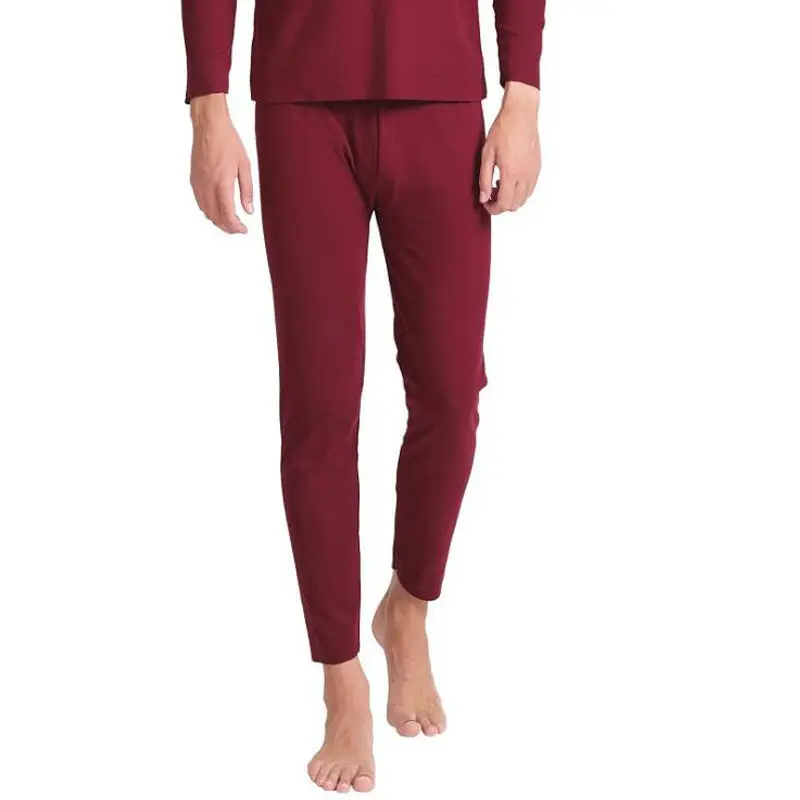 

Winter Men's Warm Underwear Cotton Leggings Tight Men Long Johns Loose Warm Underwear Man Thermal Underwear for Men Pants M19