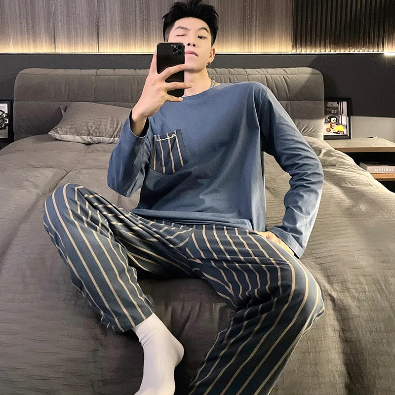 Рисунок 2 - 1 Мужская пижама с длинными рукавами