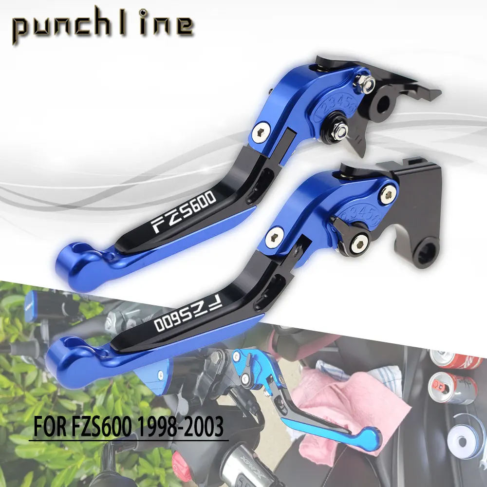 

Fit For FZS600 Fazer 1998-2003 Folding Extendable Brake Clutch Levers FZS 600 FAZER CNC Accessories Adjustable Handle Set
