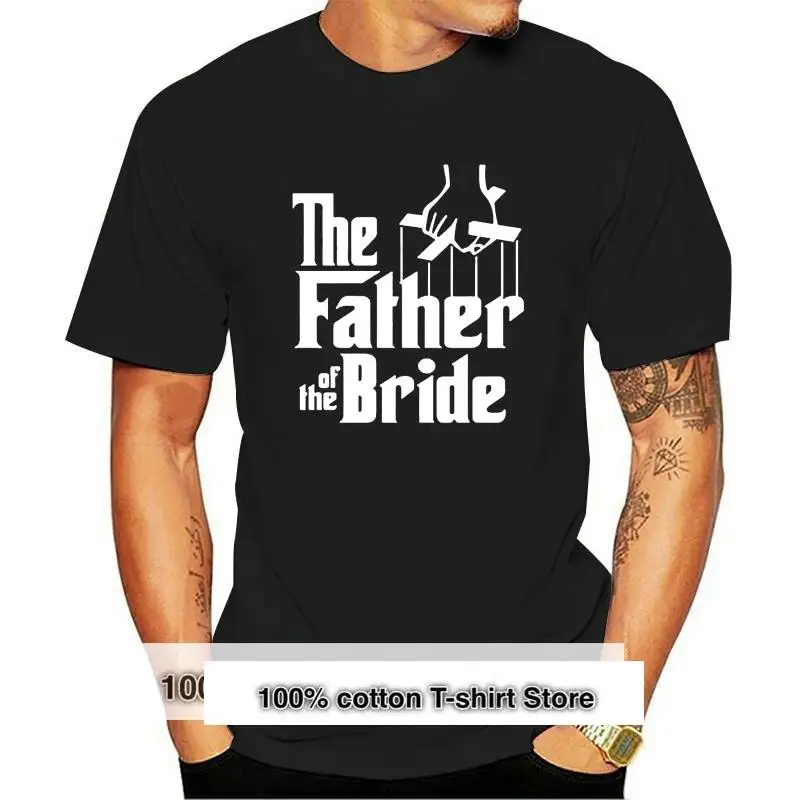 

Fashion New Top Tees Tshirts New Summer Fashion Men Tee The Father of the Bride T shirt Funny Wedding Party Bachelor Stag Tee G