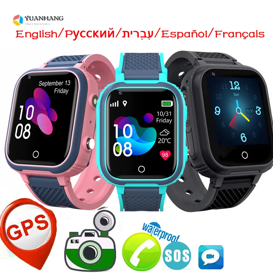 

Смарт-часы детские, 4G, GPS, Wi-Fi