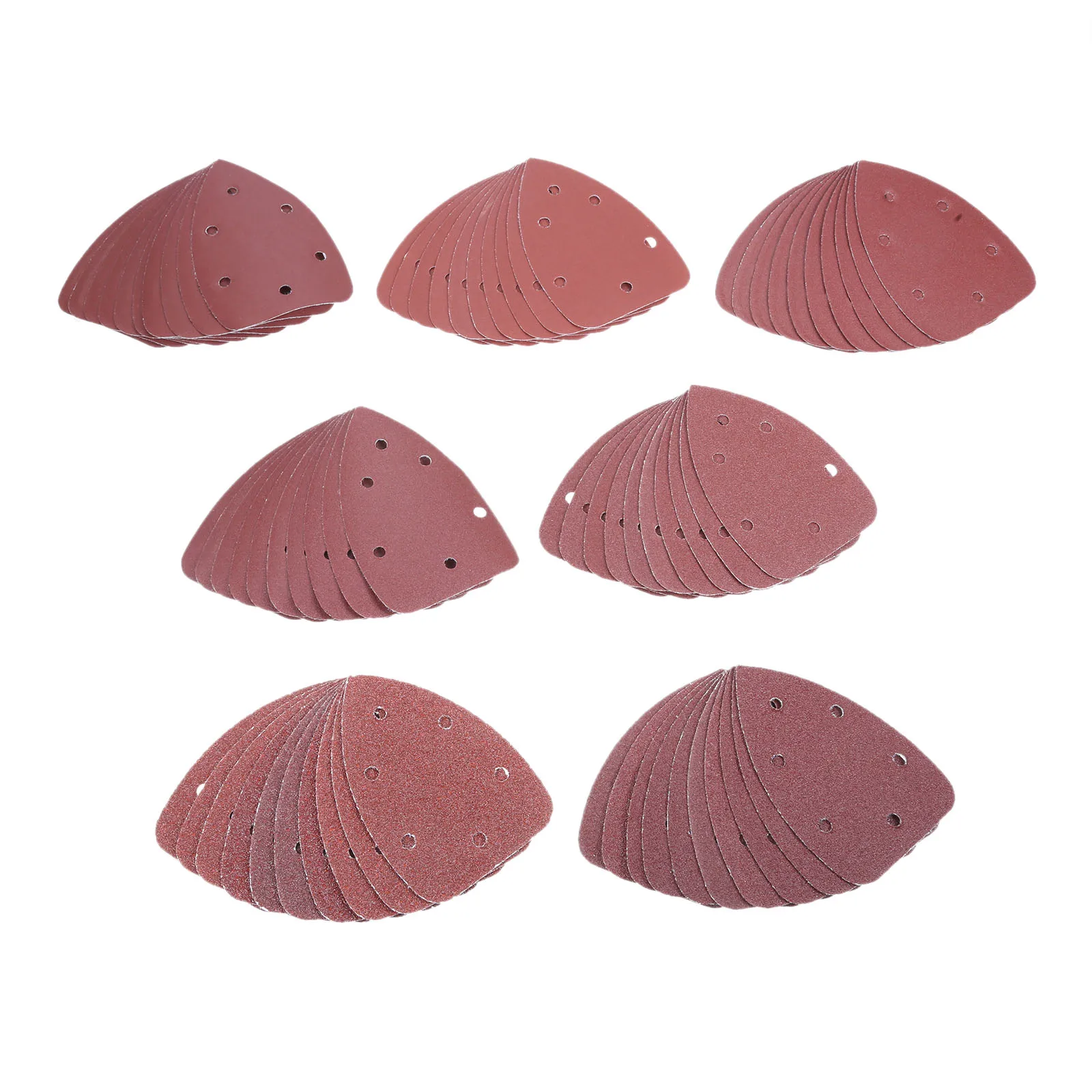 

10PCS 6 Hole 140x140x98mm Sandpapers for Car Wood Metal Furniture Sanding Grinding Abrasive Tools 40/60/80/120/180/240/320 grits
