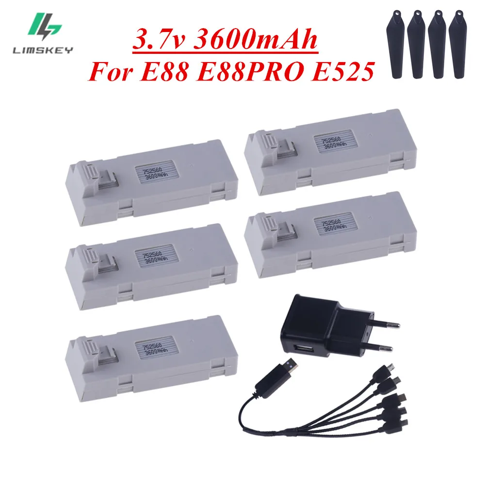 Аккумулятор E88 3 7 В 2600 мАч литий-полимерный