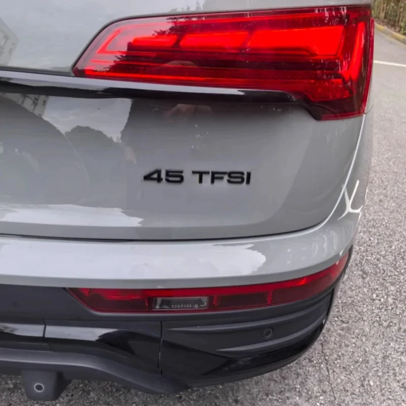 Фото 3D-наклейка с логотипом для автомобилей 30TFSI, 35TFSI, 40TFSI, 45, 50, 55TFSI, 60TFSI, эмблема на задний бампер, аксессуары для авто №3