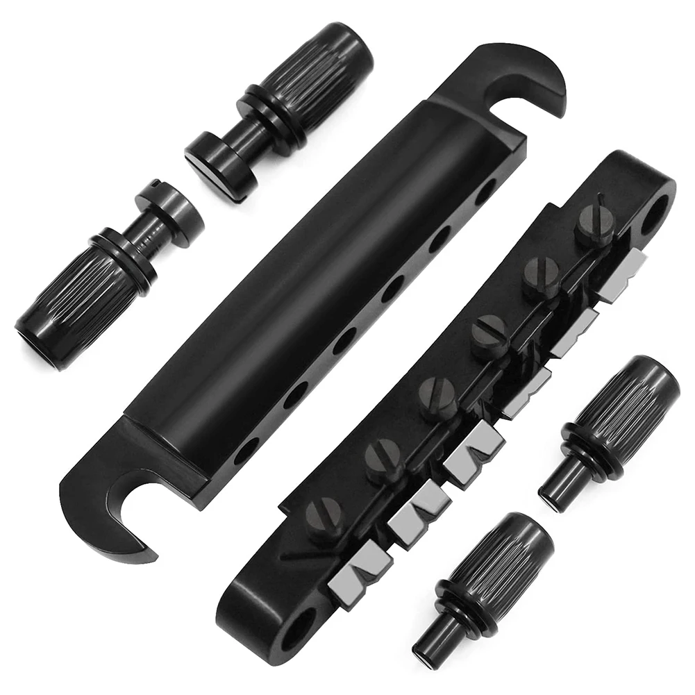 Мост Tune-O-Matic и заглушка с шипами набор для искусственного моста стиль Les Paul LP ABR-1