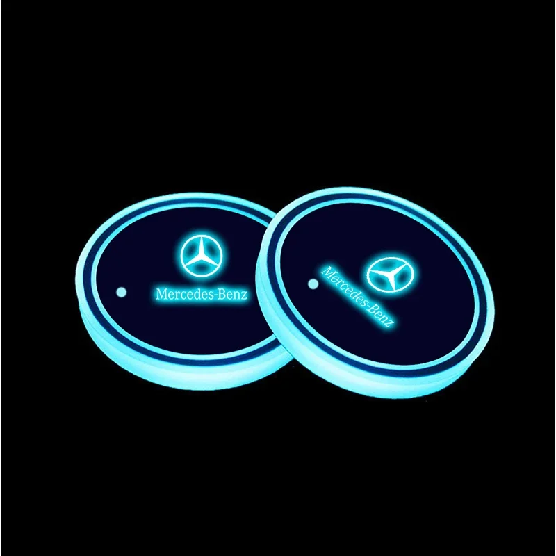 

Автомобильный светодиодный беспроводной пороговый фонарь для Mercedes Benz A B C E S V Class GLB GLC GLE Pilot SLK SLC ML SL Vito AMG Sprinter W176 W205