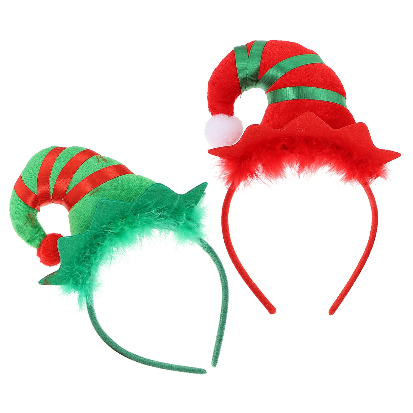 

Elf Hat Headband Christmas Headdress Prop Creative Xmas Party Hair Hoops Modeling Decor