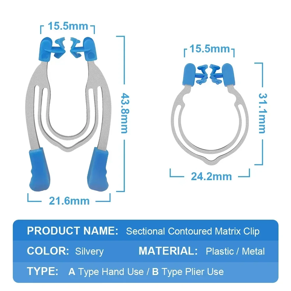 Секционные Контурные матрицы двойные пружинные зажимы модель A &amp B для