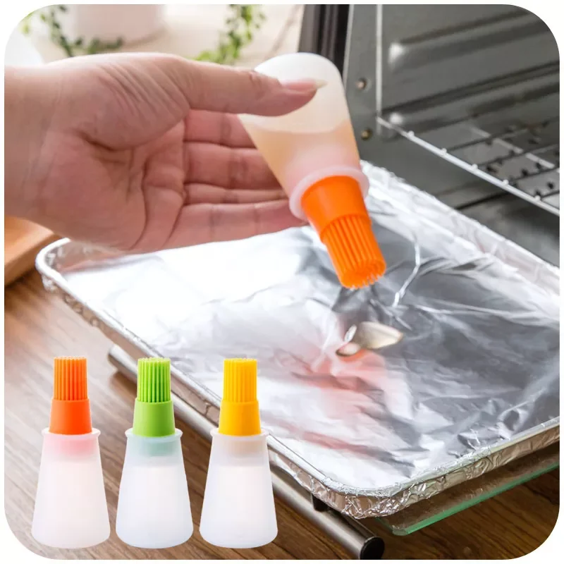 

2023NEW Gadgets Accessories Silicone Oil Brush Basting Brushes Kitchen Dishes Bread Pastry Brush Cooking Tools Kitchen Utensil