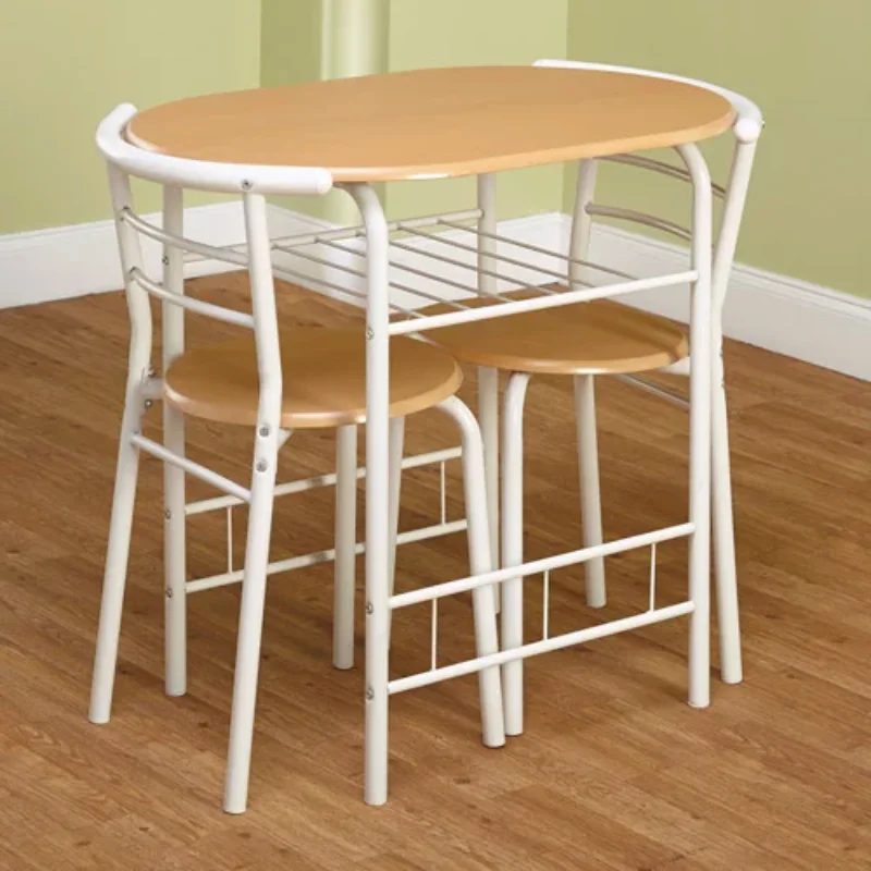 

,Target Marketing Systems 3-Piece Bistro Dining Set, Natural Finish