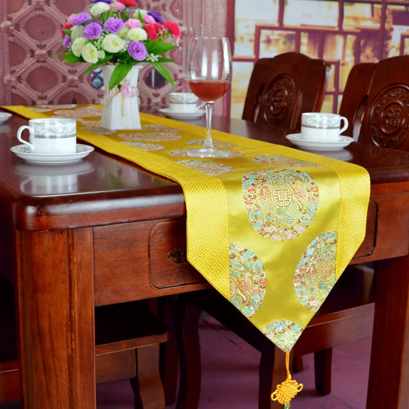 

Table flags Chinese style Zen tea ceremony red classical table cloth art home coffee decoration cloth hotel