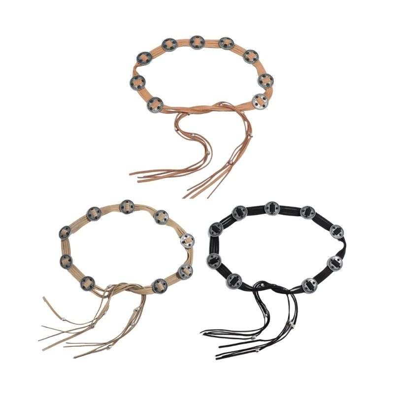 

Unique Women Shirt Waist Belt Vintage Bohemian Adjustable Braided Waist Belt Knot Women Dress Shirt Waist Seal Belt