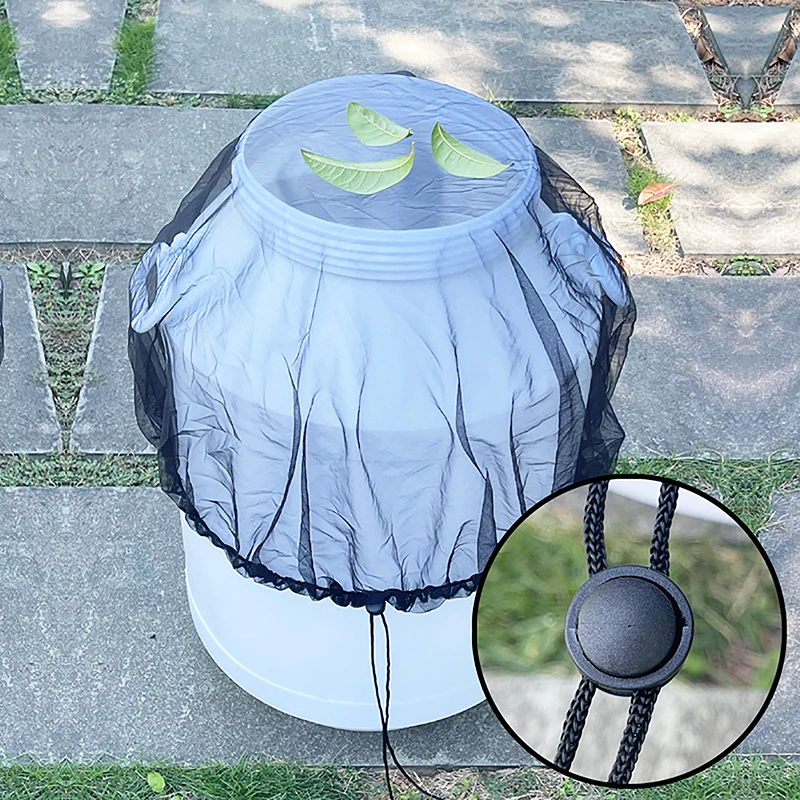 

1Pc Mesh Cover Netting for Rain Barrels Water Collection Buckets Tank Raindrop Harvesting Tool Anti-Mosquito Water Protection