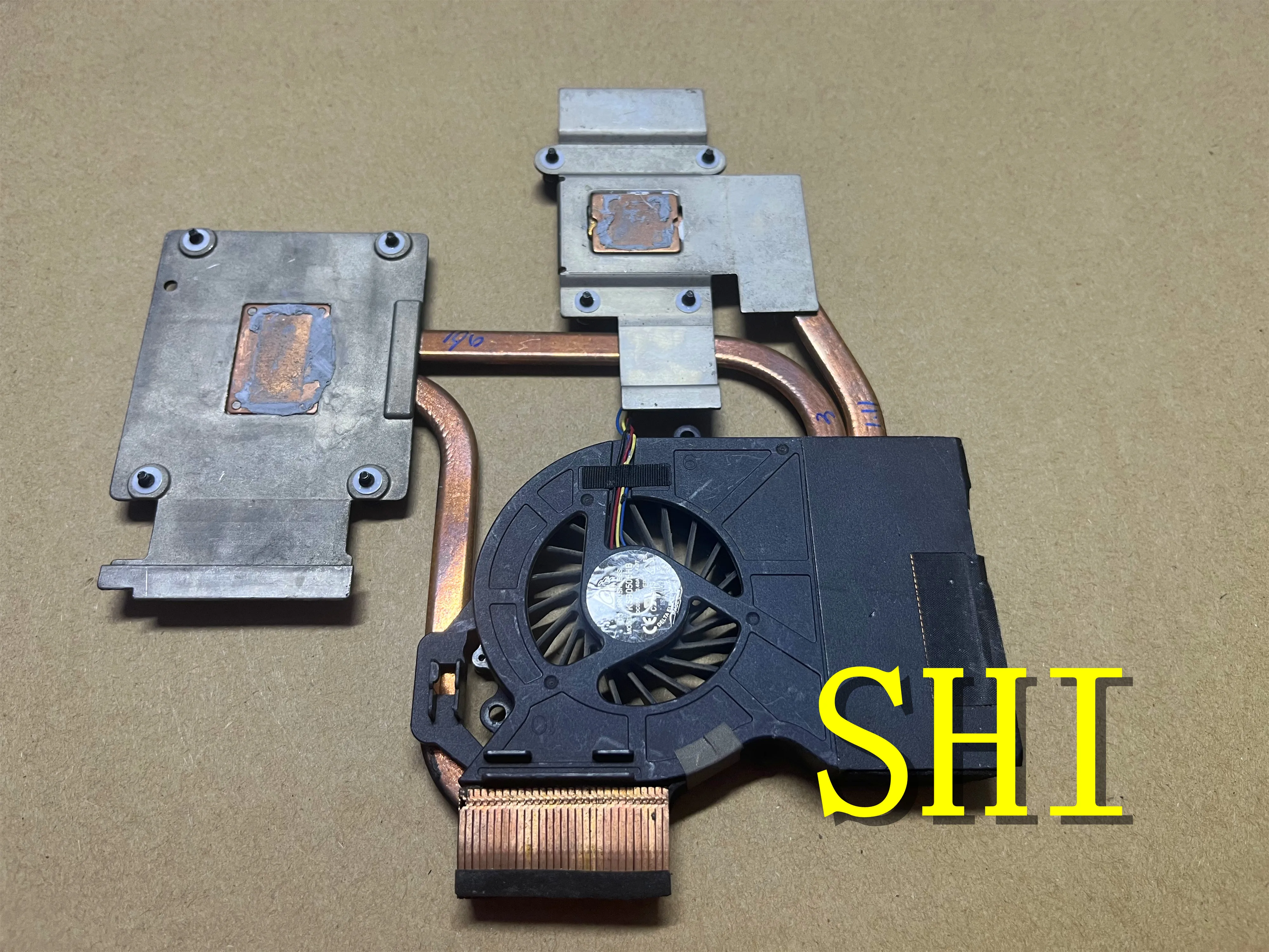 650797-001 используется для HP Φ радиатор Радиатор вентилятора и вентилятор