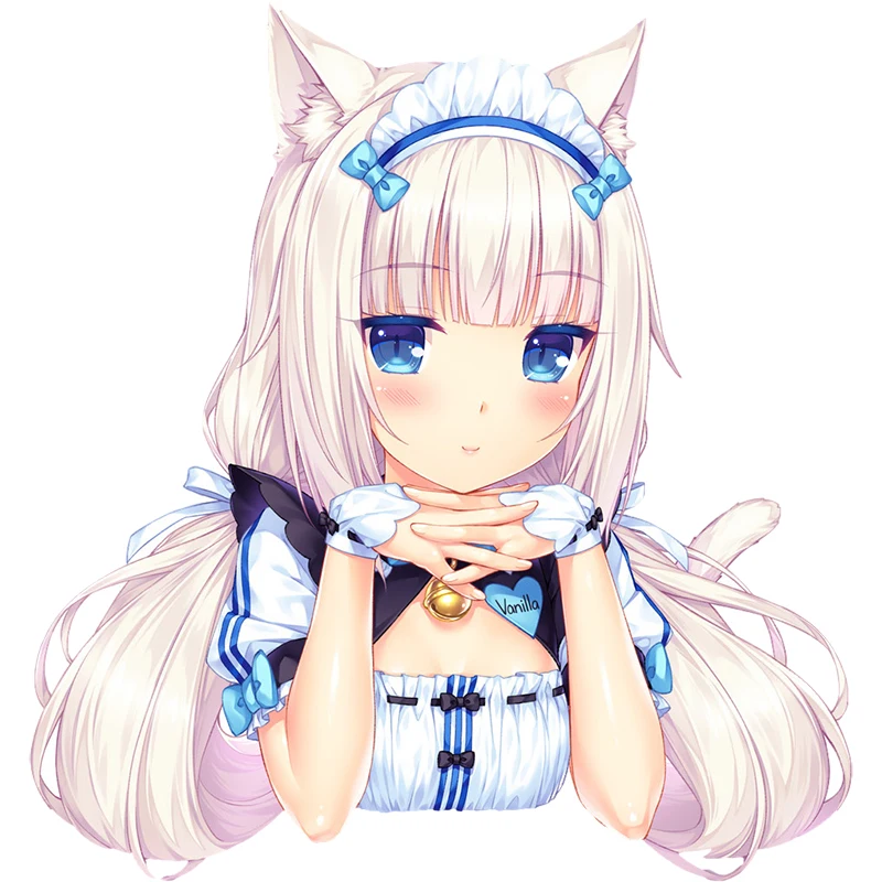 

Threeratels CA64 NEKOPARA_CHRONICLE милые кошачьи ушки для девочек водостойкая наклейка на стену холодильник туалет автомобиль велосипед ноутбук подарочное украшение