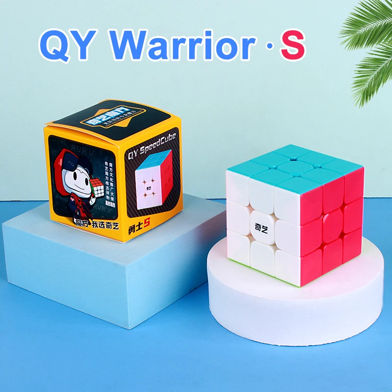 

Qiyi 3x3x3 Warrior S Magic Speed Cube Stickerless Professional Qiyi Warrior S 3x3x3 Souptoys Cubo Magico Puzzle Toys for Kids
