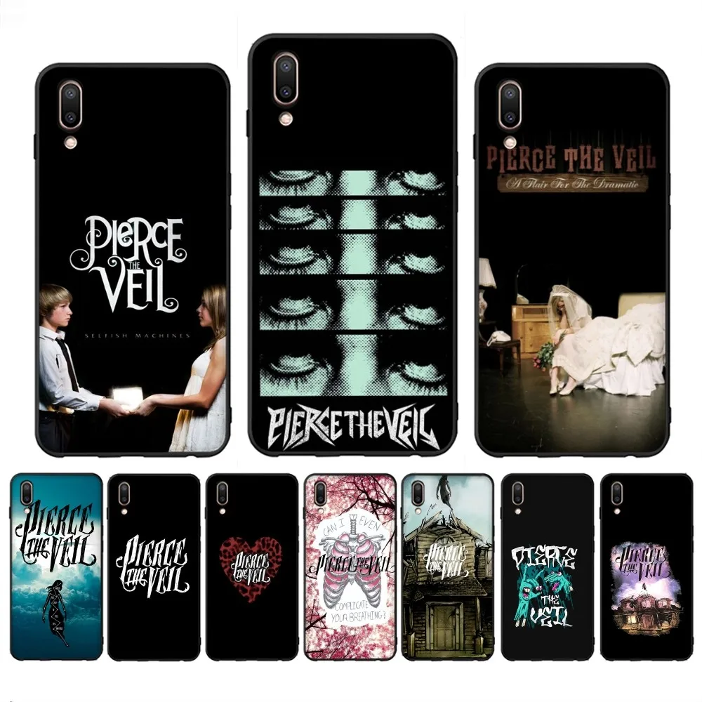 Фото P-Pierce The V-Veil Band Phone Case For Redmi Note 4 X 5 A 6 7 8 T 9 9S 10 11 11S 11Epro Poco M3 pro №1