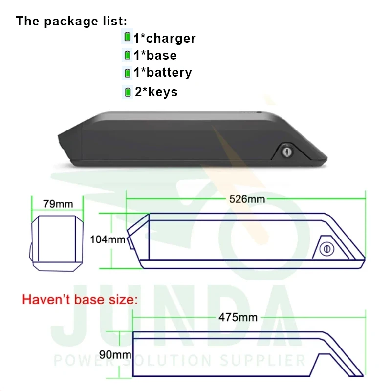 

reention KIRIN battery 52v 17.5a side relase ebike battery 52v for Ariel Rider Keple 750w 1000w 500w electric bicycle batteries