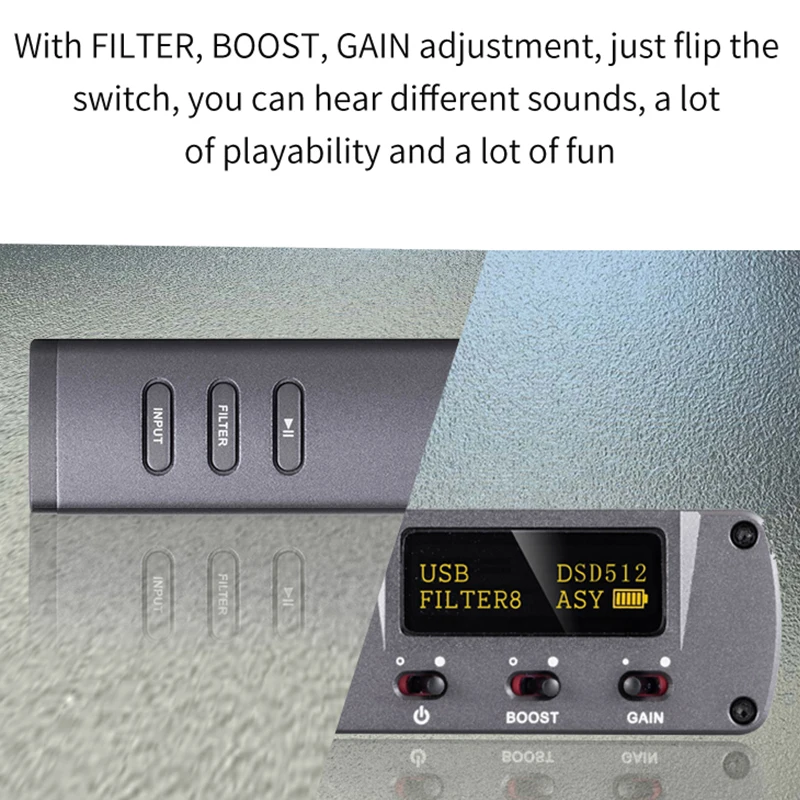 Xduoo XD05 BAL dual ES9038 chip HD Bluetooth Портативный HIFI сбалансированный DAC усилитель для