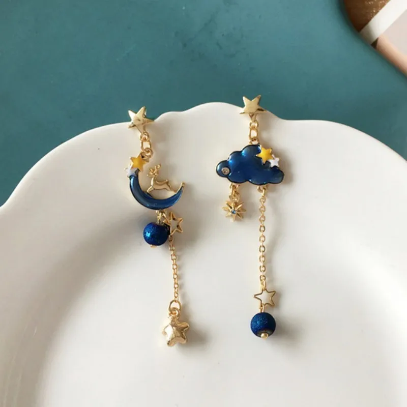 Серьги-капельки TimLee из сплава