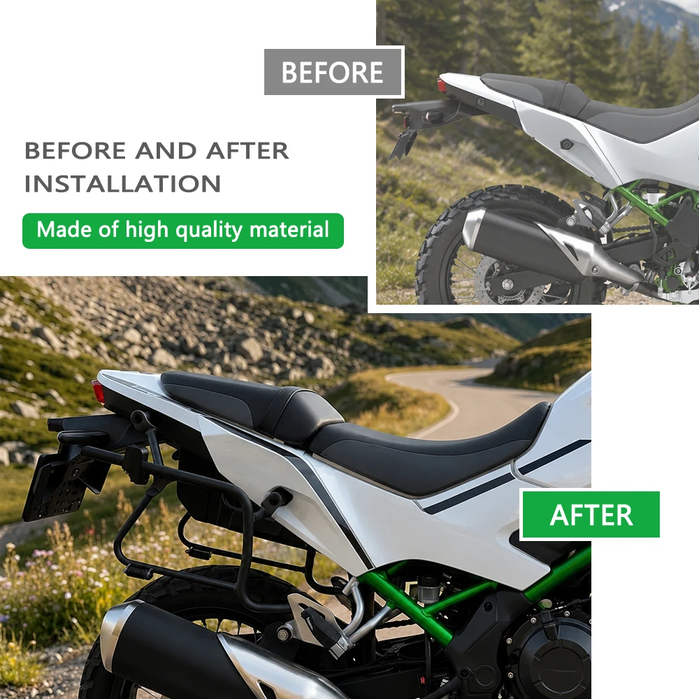 Для Kawasaki KLE500 SE ABS KLE 500 2026: Багажная платформа, боковой грузовой багажник, задняя опора для багажа, аксессуары для мотоциклов. (art.: 3920dd0764595) - 3920dd0764595