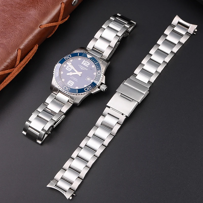 

Ремешок из нержавеющей стали для часов Longines master Conquest Series L3.642.4 L3.781.4