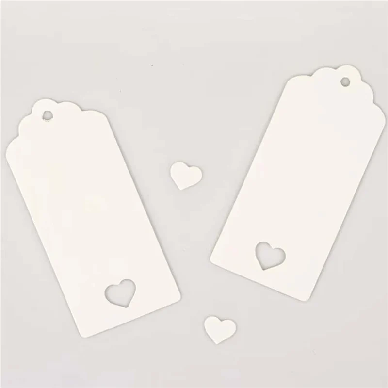 Бирки из крафт-бумаги для подарков 50/100 шт.