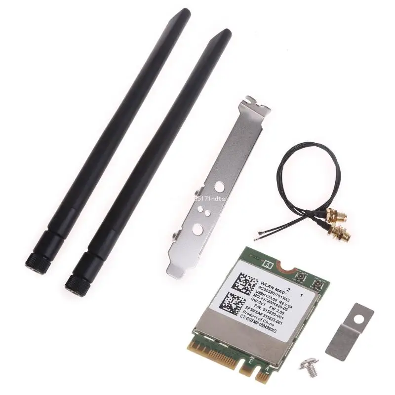 

RTL8822BE RTL8822 WiFi Card 2.4G + 5G BT4.0 NetworkAdapter для 915622-001 915623-0 Dropship