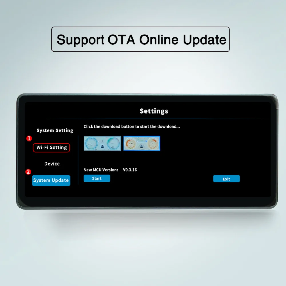 

Для Tesla tesla LCD smart Dash modelY3 с беспроводным carplay