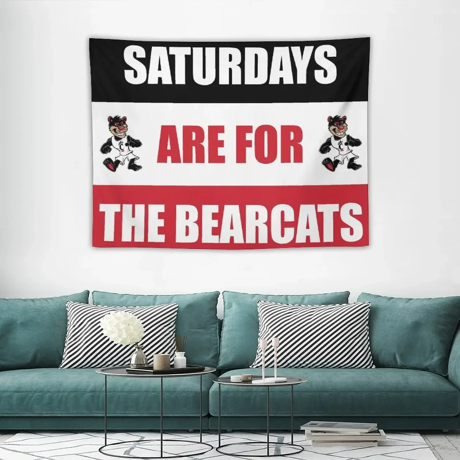 Суботы Are For The Bearcats Гобелен Дизайн комнаты Украшения дома