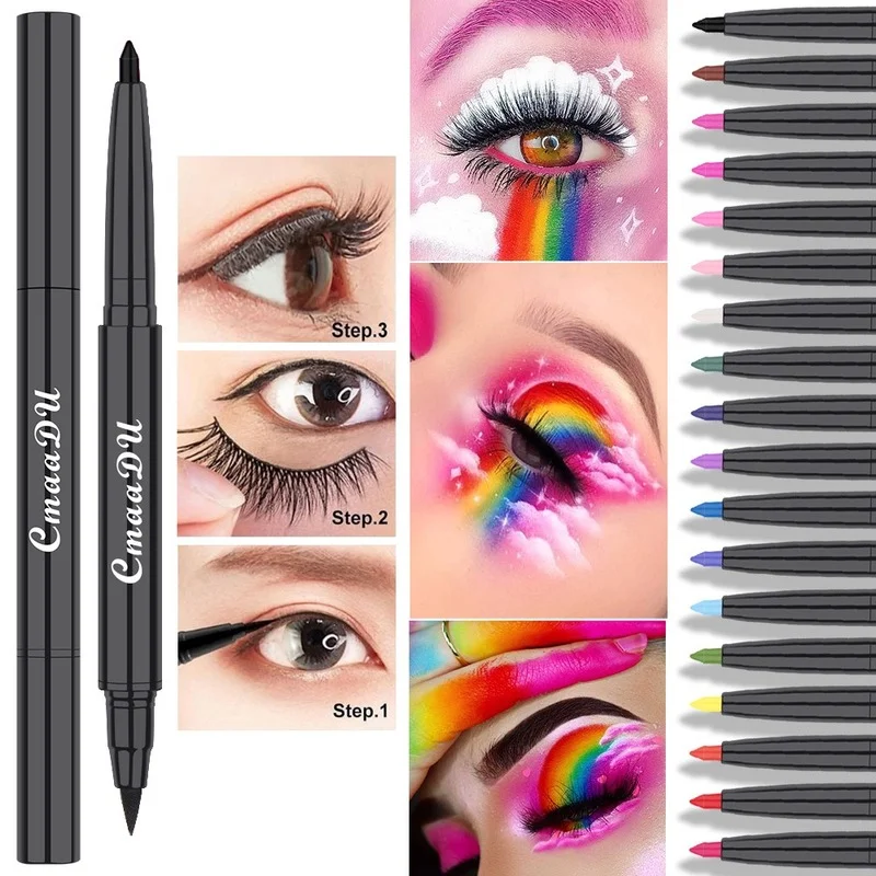 

Cosmetics Makeup for Women Girls Colorful Magnetic Eyeliner Waterproof Gel Eyeliner Pigment for Eyes Water Activated Eyeliner