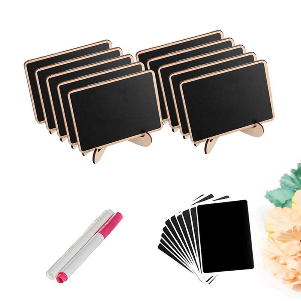 

Chalkboard Small Sign Wood Place Cards Baby Shower Direction Signs Balnk Memo Board Tabletop Memo Board Chalkboard Food Sign