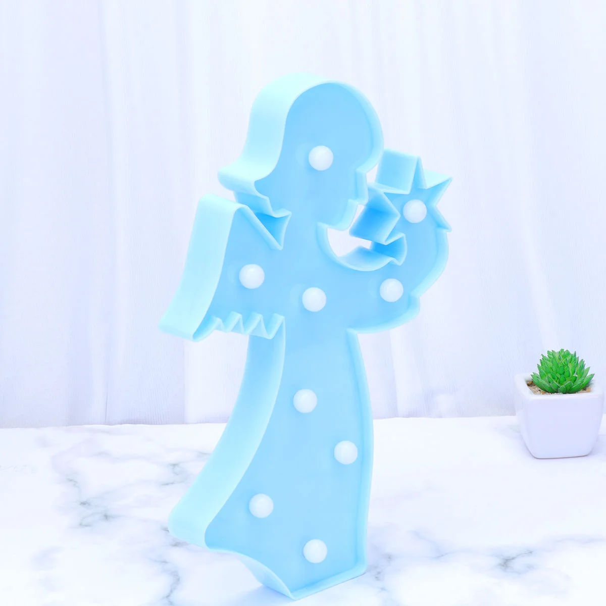 

Light Lamp Night Neon Nursery Table Sign Led Kids Mini Bedroom Indoor Cute Bedside Small Decorative Wireless