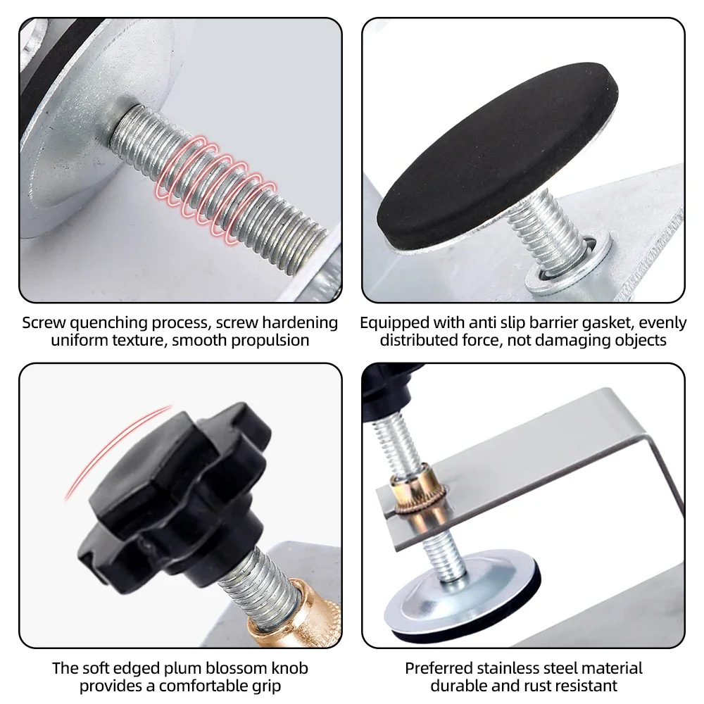 2 шт. металлические зажимы для деревообработки