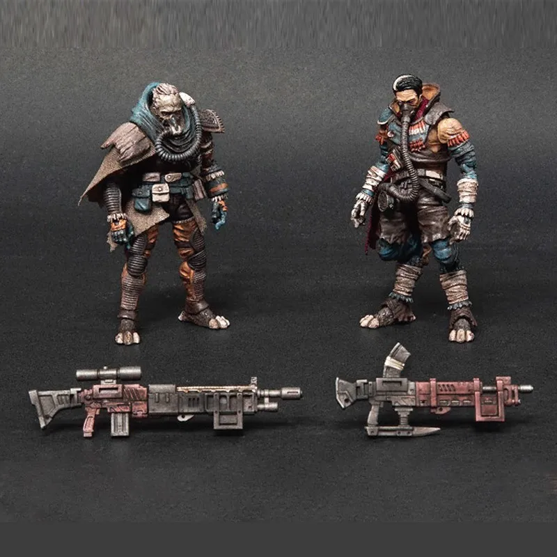 

1/18 Acid Rain War 3.75 inch FAV-A53 Naxalis FAV-A54 Chief Karen Soldiers Action Figureals Brinquedos Model