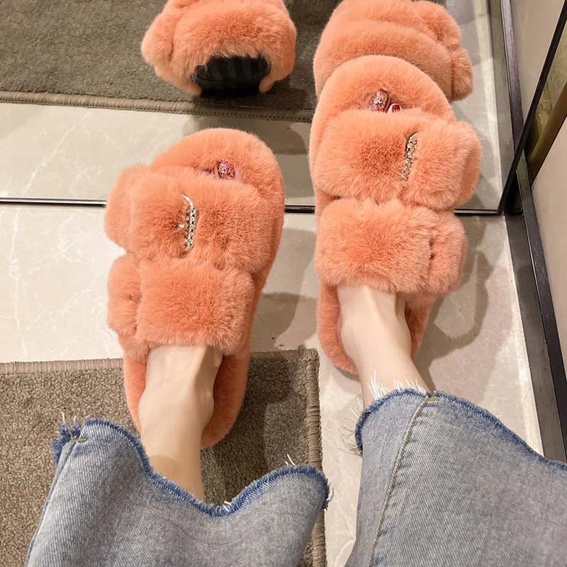 

House Slippers Platform Flat Shoes Female Slipers Women Slides Med Jelly Flip Flops Fashion 2022 Summer Soft Glitter Luxury Rubb