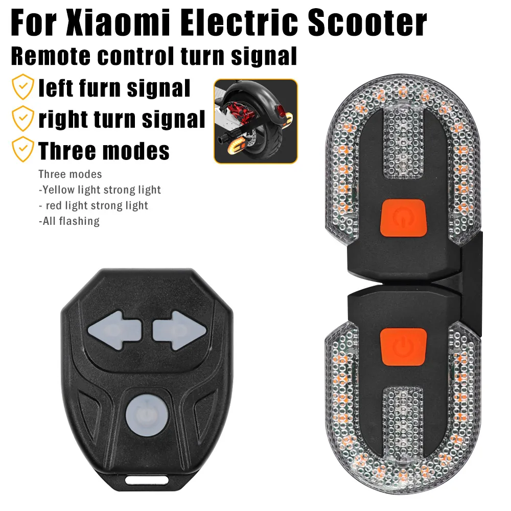 

Задний фонарь для электроскутера с дистанционным управлением, беспроводной зарядка через USB для Xiaomi M365 1S Pro Mi3, мигающие Предупредительные л...