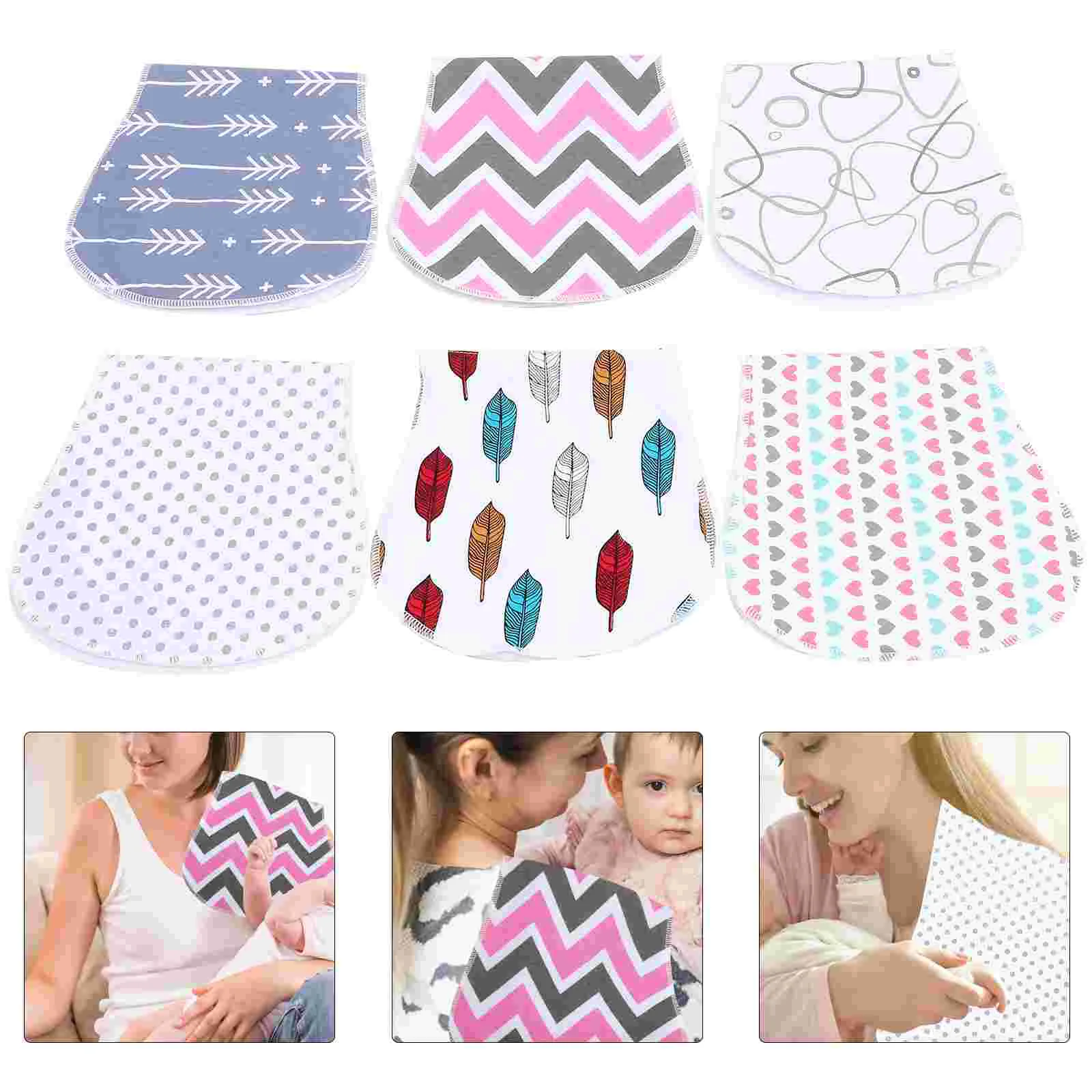 

Cotton Towel Saliva Towels Infant Burp Cloth Toddler Washcloths Baby Absorbent Newborn Burping Rags