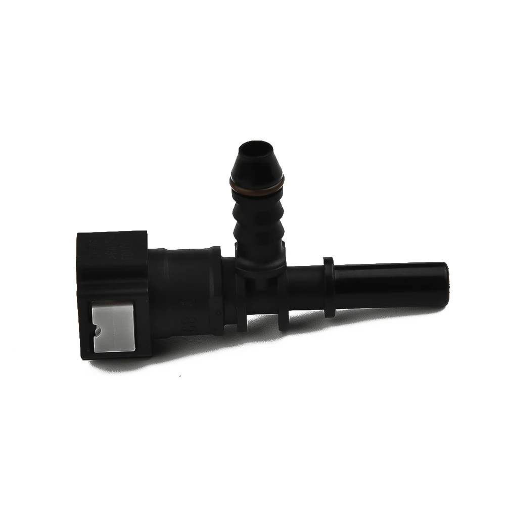 

High Quality New Tightness Convenient Release Connector 7.89mm Black Bundy Female Fuel Line ID6 Quick Tee Fitting