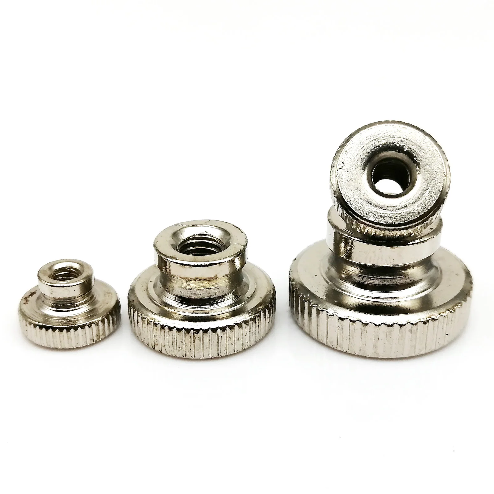 

2/5/10pcs M3 M4 M5 M6 M8 M10 GB806 Step Adjust Leveling Knurl Thumb Nut Hand Tighten Thumbnut for 3D Printer Curtain Wall Glass