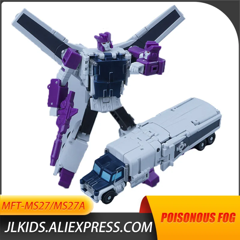 MFT трансформер MS27 MS-27 ядовитый туман Тройная смена стальная битва мини воин