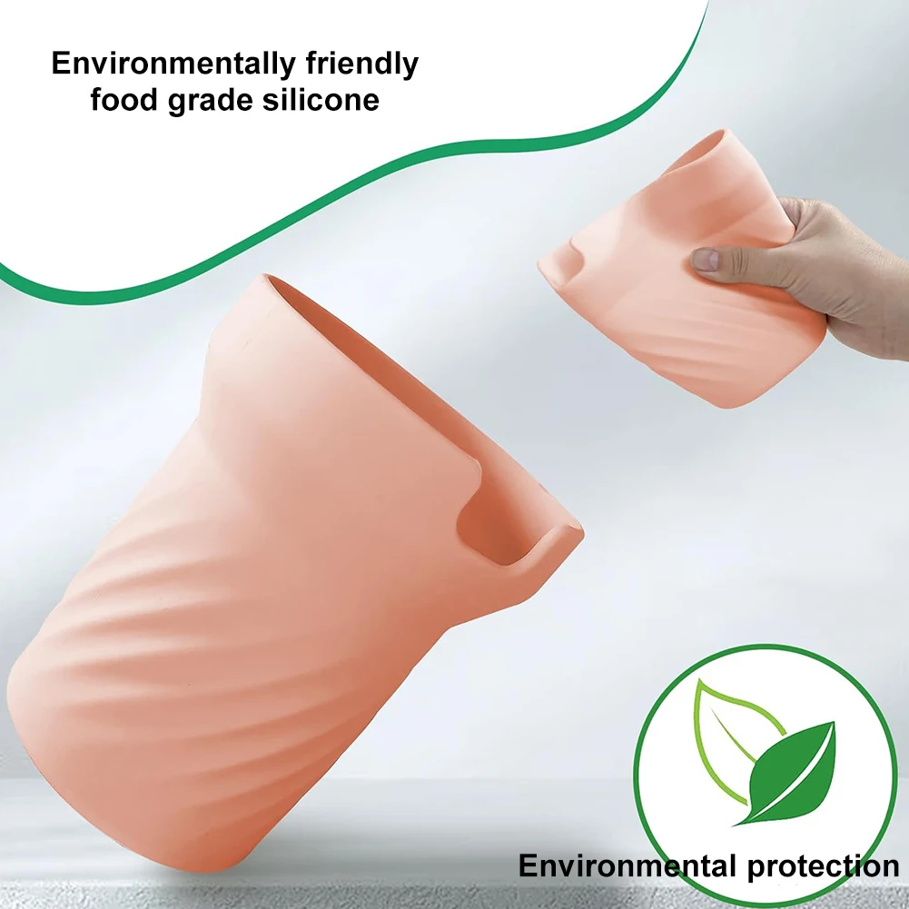 Силиконовый чехол для чашки с водой противоскользящий рукав бутылки удобный