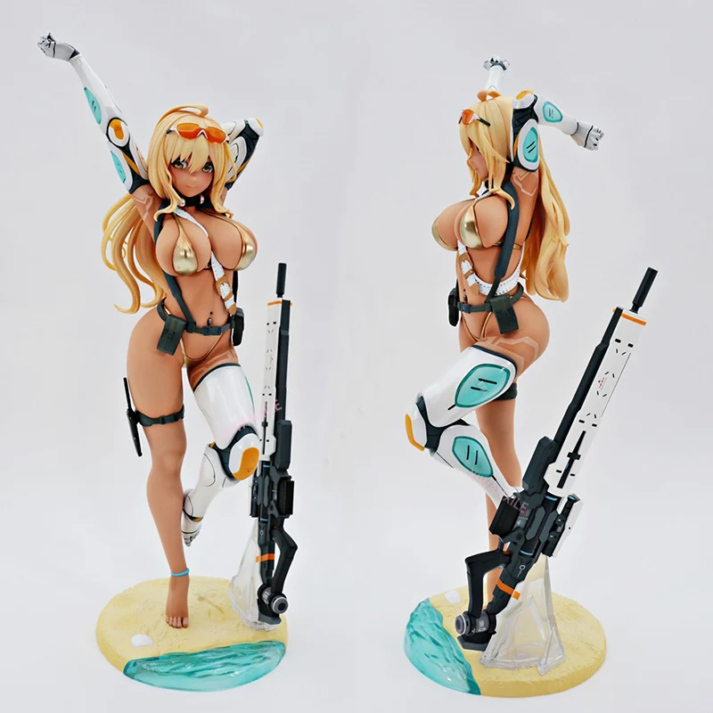 

30 см SkyTube Gyaru снайперская сексуальная девушка аниме фигурка Nidy-2D- Girl снайперская фигурка Hentai фигурка HIRO взрослая Модель Кукла игрушки