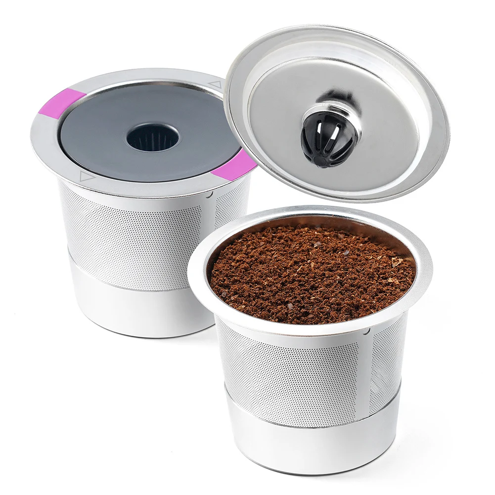 

Mesh BPA/Lead Free Heat Resistant K CUP Filter Spoon FLEXBREW For Keurig Reusable Stainless Steel High-Quality Materials