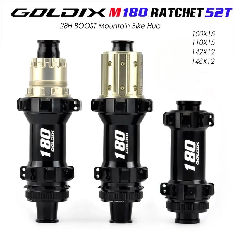 GOLDIX M180 BOOST Центральный замок 28h EXP52T трещотка горный велосипед hub подходит для SHIMANO