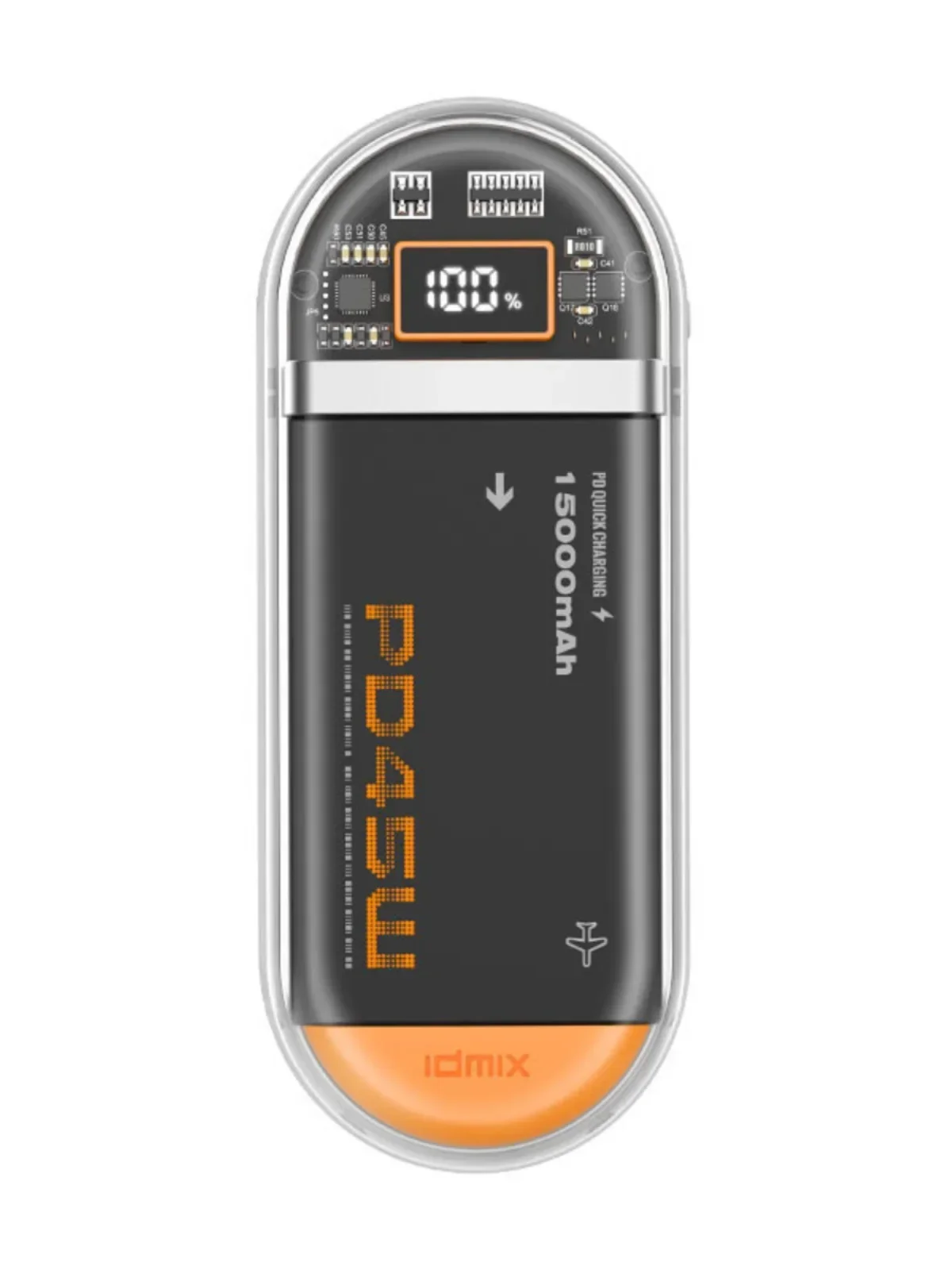 Кабель IDMIX с зарядным кабелем 15000 мАч