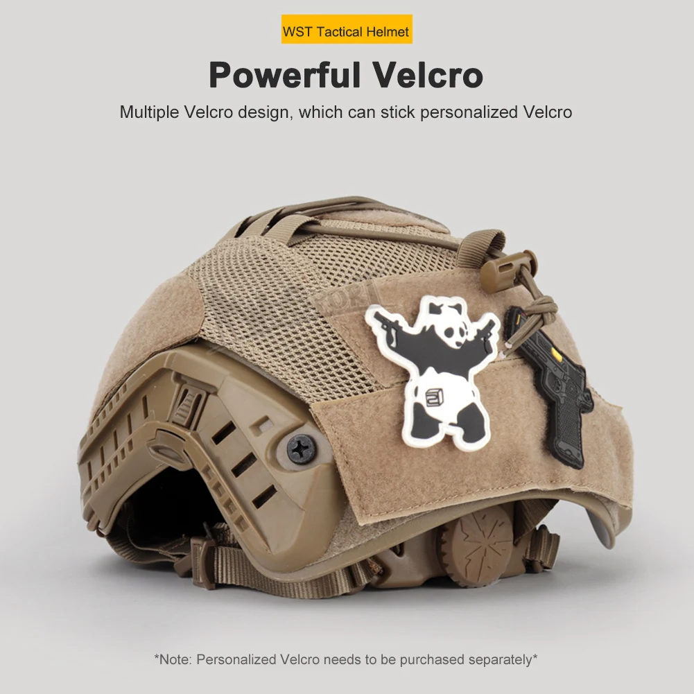 

Outdoor Helmet Covers 500D Nylon Helmet Cap Protector Breathable Wear Resistant CS Training Accessories for Fast Helmet